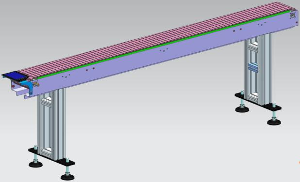 Plastic parting conveyor belt 1 METER