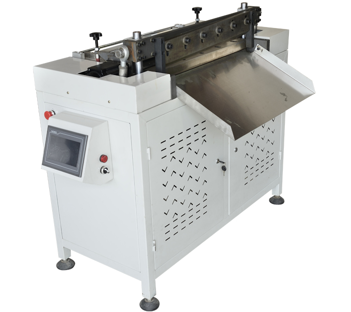 Машина за рязане на ръбове на кабинен филтър от нетъкан текстил