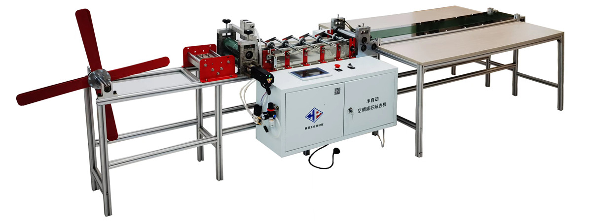 Semi-awtomatikong edge bonding machine