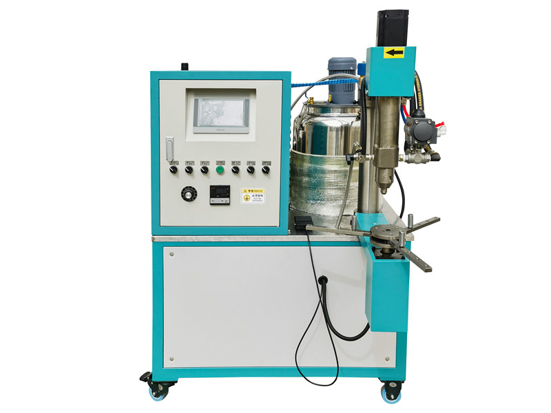 End cover glue injection machine