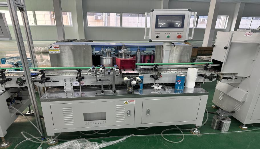 Roll printing machine+curing oven display